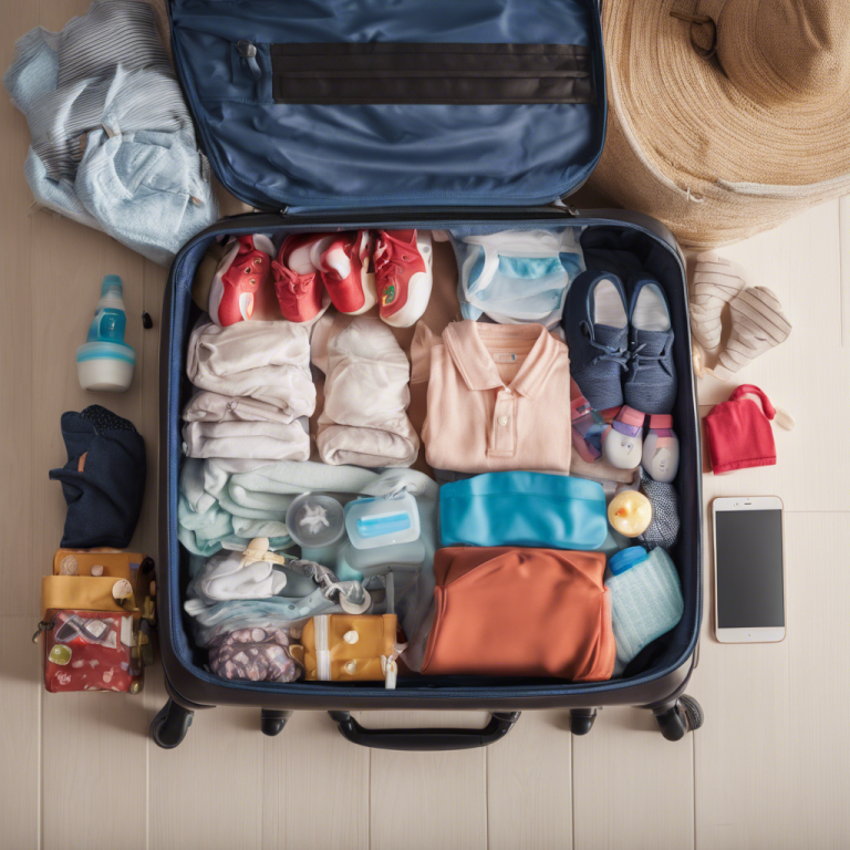 How to pack for a family visit.
