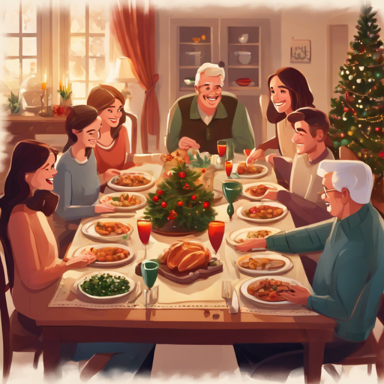 How to navigate family traditions during visits.
